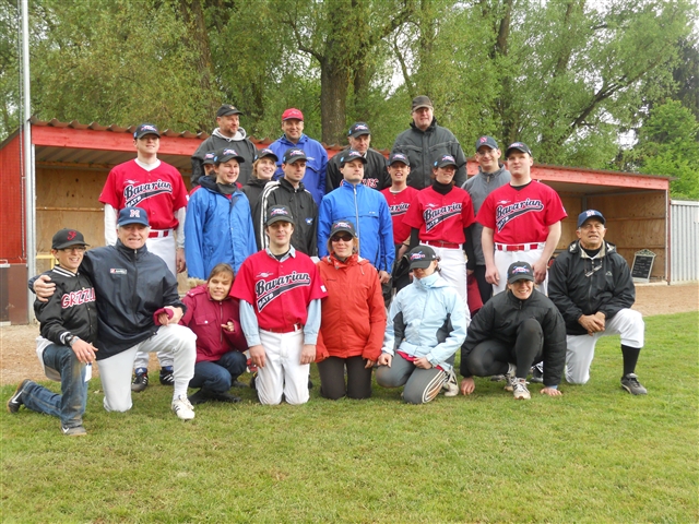 Allenamento di baseball a Monaco di Baviera